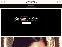 Tablet Screenshot of ivyrevel.com